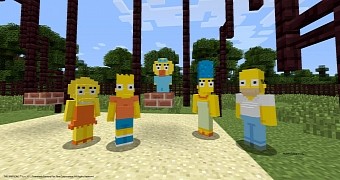 The Simpsons are coming to Minecraft