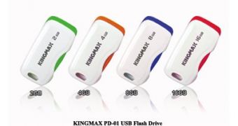 Kingmax unveils new flash drive series