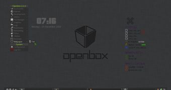 Openbox 3.5.0 in Slackware