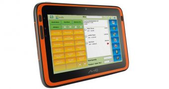 MioWORK rugged tablets are aimed at retail users