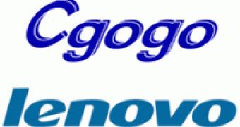 The Cgogo and Lenovo logos