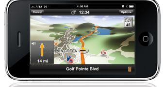 MobileNavigator for iPhone updated with 3D terrain views, Facebook and Twitter connectivity