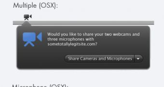 Permissions for webcam and mic in Firefox on Mac OS X