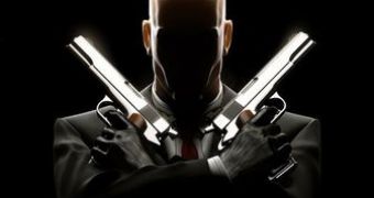 Hitman (a video game published by Eidos) logo
