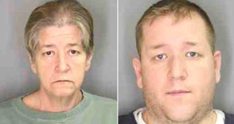 54-year-old Kimberly Margeson and her son, 30-year-old William Partridge, are charged with promoting prison contraband