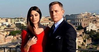 Monica Bellucci and Daniel Craig at “SPECTRE” photocall in Rome