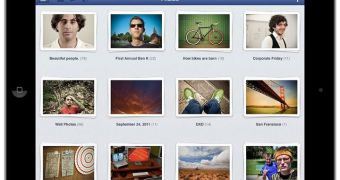 Facebook's iPad app puts a lot of emphasis on photos