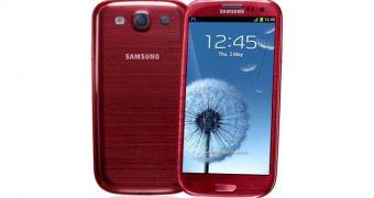 Red Garnet Galaxy S III