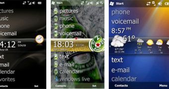 Windows Mobile 6.5 themes