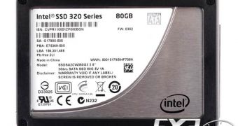 Intel 320-series third generation 80GB SSD