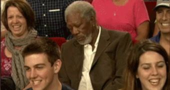Morgan Freeman Falls Asleep on Jimmy Fallon Too
