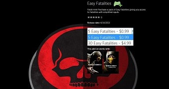Buy easier fatalities for Mortal Kombat X