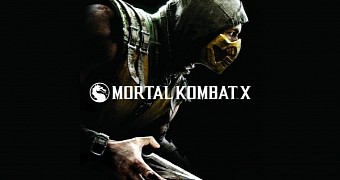 Mortal Kombat X splash screen