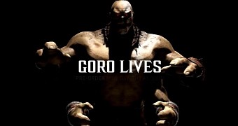 Goro is in Mortal Kombat X