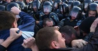 A stabbing in Moscow prompts a riot