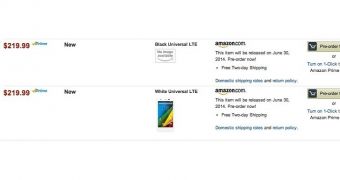 Moto G LTE spotted at Amazon