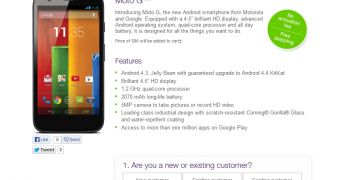 Moto G now available at TELUS in Canada