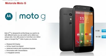 Moto G now available in the UK