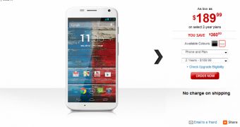Moto X available at Rogers Canada