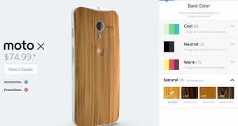 More Moto X wood backs now available