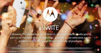 Motorola invitation
