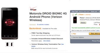 Motorola DROID Bionic at Amazon