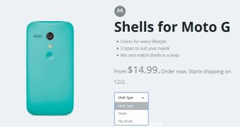 Moto G Shells now available for purchase