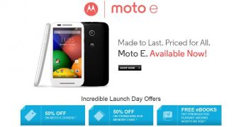 Motorola Moto E launch day deals