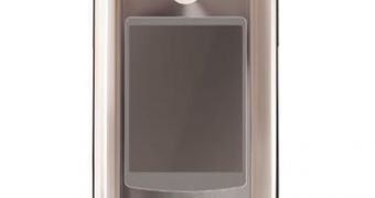 Motorola RAZR2 in silver-pink