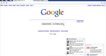 Google Chrome OS panels