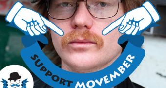 Grow a moustache to raise awareness