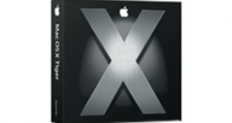 Mac OS X 10.4 Tiger box