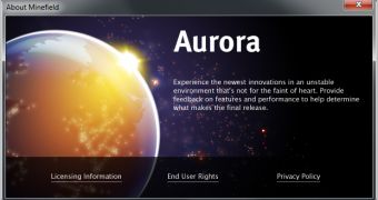 An early preview of the Aurora about box