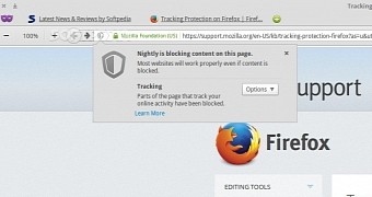 how to add the word image to mozilla firefox start page