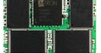 The memory chips are produced by Mtron itself