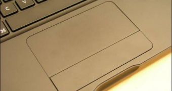 MacBook Air trackpad