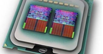 Intel Quad-Core Processor Die