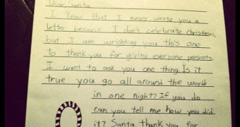 Muslim Boy Writes Letter to Santa, It Goes Viral on Reddit