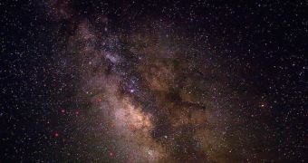 A picture of our galaxy's core, the Milky Way