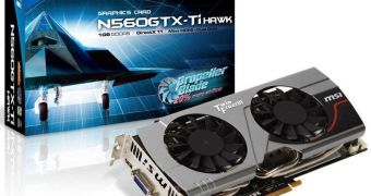 MSI GeForce GTX 560 Ti Hawk unveiled