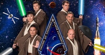 NASA Astronauts Are Jedi Knights in Expedition 45 Official Poster