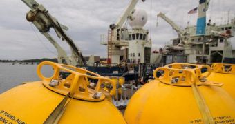 These buoys will be deployed during the SPURS expedition, starting September 6, 2012