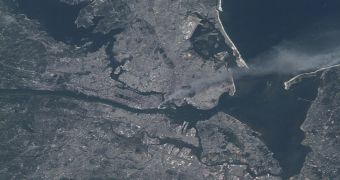 The 9/11 site seen from the ISS
