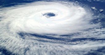 Cyclone Catarina is seen here near Brazil, in this 2004 photo taken from the International Space Station