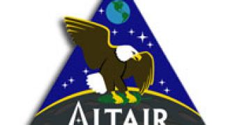 The logo of the Altair mission