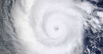 July 9, 2012 MODIS image of Hurricane Emilia, over the eastern Pacific Ocean