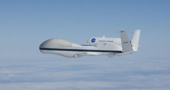 This is what NASA's two Global Hawk UAV look like