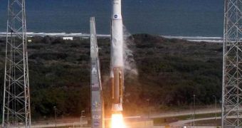 Image showing an Atlas 5 delivery system taking off with the SDO