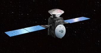 This is a rendition of the ExoMars Trace Gas Orbiter, which NASA was supposed to help ESA launch