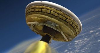 NASA Tests Flying Saucer Expected to One Day Land People on Mars